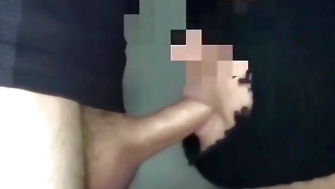 Shemal vers chestnut fuck and cum on her ass