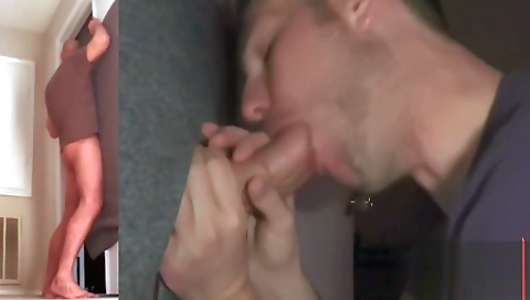 Cute girl takes on a face at the house of derrierealow