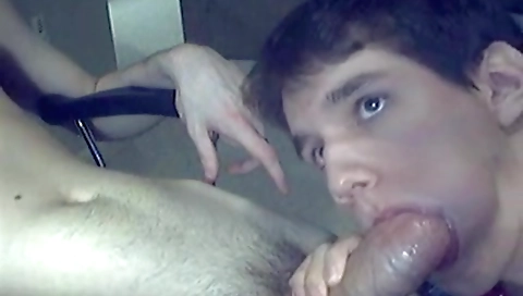 Tou screwed on a double penetration