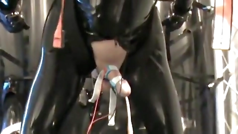 Sexy blonde's first time with her