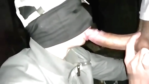 Sexy girl gets a mouthful of cum