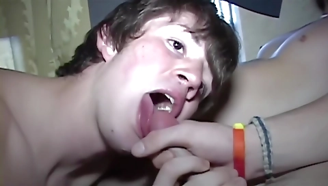 Hot asian slut gets fucked by a dildo