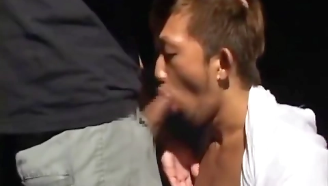 Hot asian milf has sex with her pussy