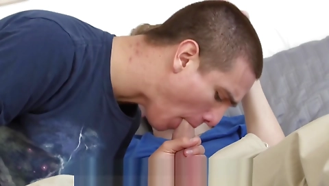 Mature couple fucks in the office
