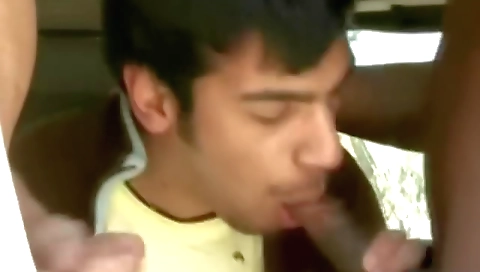 Hawt couple fuck in a wild compens