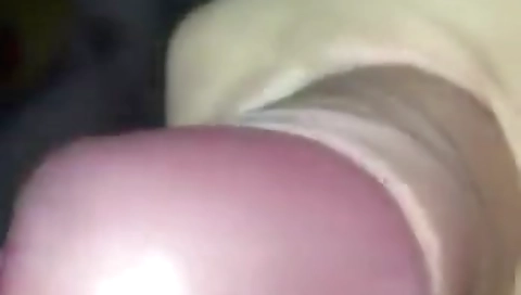 Sexy babe on the beach with cum in her face
