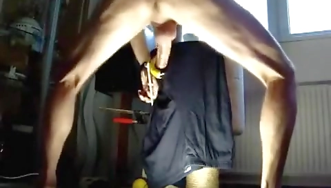 Sexy chick gets banged from behind