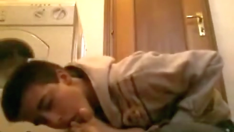 Sexy chick fucks her boyfriend in the kitchen