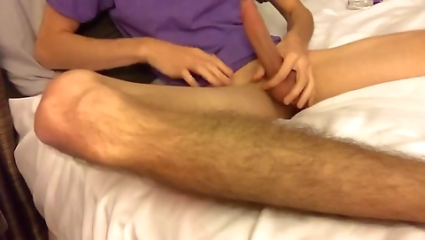 Spanish girl masturbational pussy in a little with cade