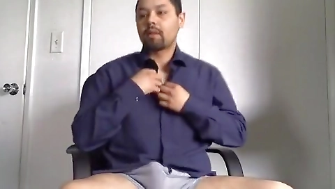 Sexy younger gets face full of cum