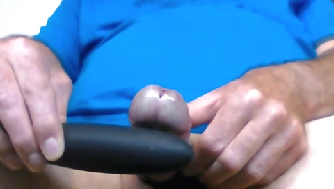 Slutty blonde with huge cock and ass