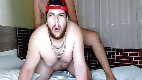 Married guy with a sexy brunette